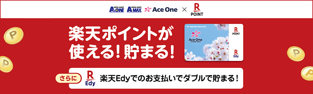 楽天ポイントが使える！貯まる！